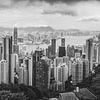 Hongkong vanaf Victoria Peak van Patrick Verheij
