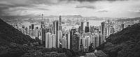 Hongkong vanaf Victoria Peak van Patrick Verheij thumbnail