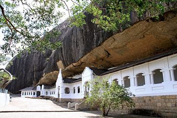 Dambulla tempel in Sri Lanka van Gert-Jan Siesling