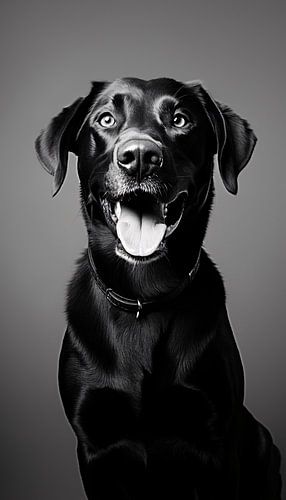 Labrador retriever: Minimal Art