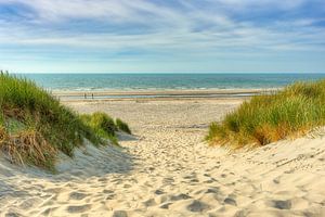 Weg zum Strand von Michael Valjak