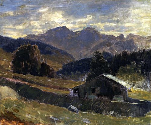 Hochkalter am Hintersee, CARL SCHUCH, 1882-1983