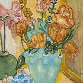 nature morte de fleurs sur Tanja Koelemij