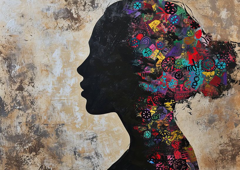Colourful Profile by Art Whims