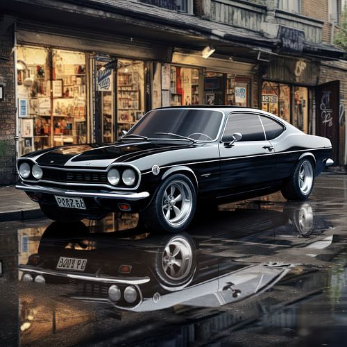 Oldtimer Capri black 04