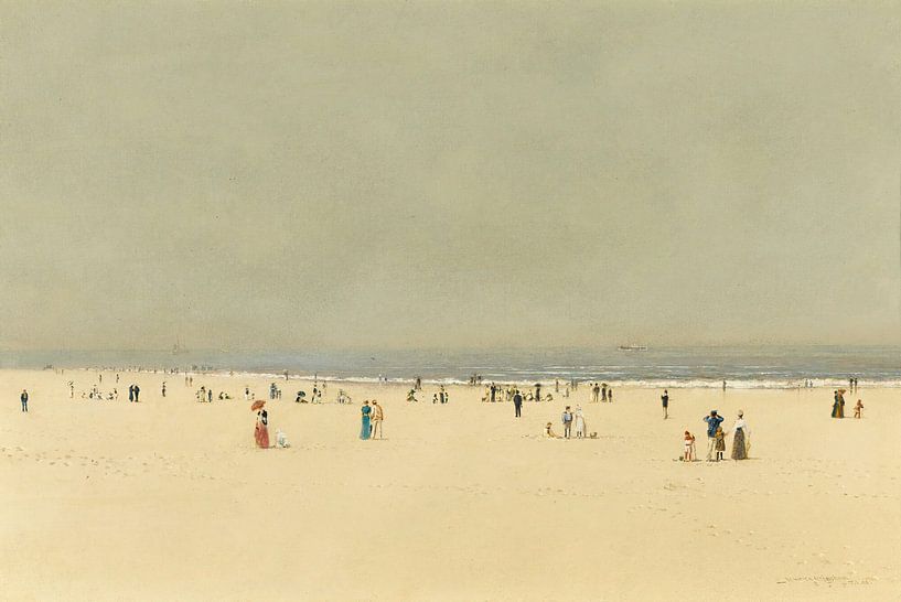 Sand, Meer und Himmel, eine Sommerphantasie, John Atkinson Grimshaw von Meisterhafte Meister