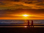 zonsondergang in Egmond aan Zee van Hamperium Photography thumbnail