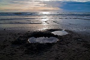 Sommerpoesie an der unendlichen, dänischen Küste