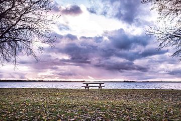 Banc d'eau près de Giethoorn sur Brian Morgan