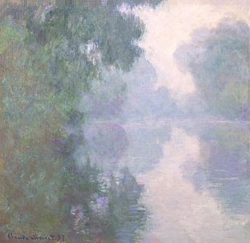 Die Seine bei Giverny, Morgennebel, Claude Monet
