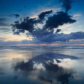 wolken aan de Noordzee van gaps photography