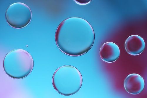 Blue and Pink Bubbles...