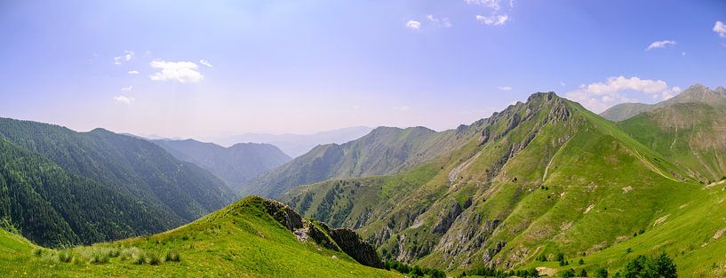Paysage de montagne dans le Parc national du Mercantour dans les Alpes par Sjoerd van der Wal Photographie