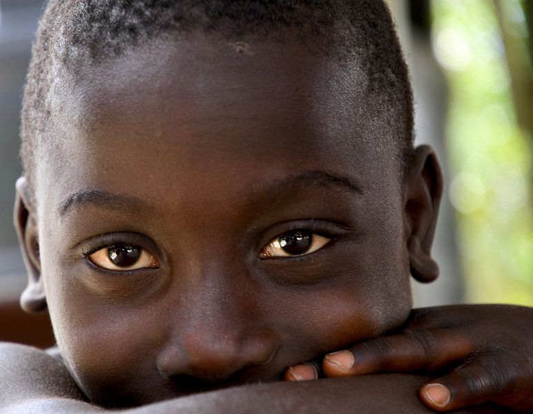 Surinamese boy by Mieke Verkennis