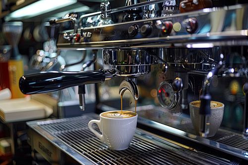 kopje koffie of cappuccino