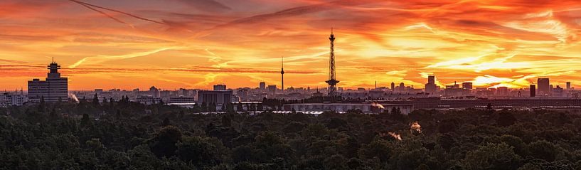 Berlin City Skyline par Frank Herrmann