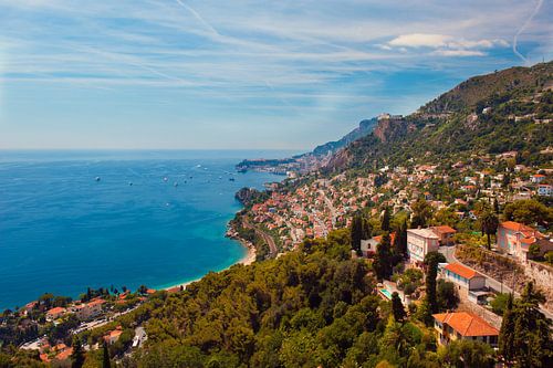 Monaco seen from the mountain