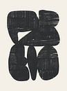 Bold Shapes NO.1 Black by Bohomadic Studio thumbnail