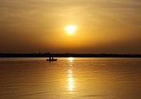 Coucher de soleil Biesbosch