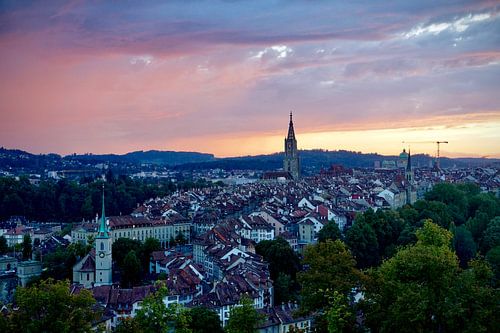 Sunset in Bern, Switzerland