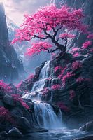 Pink Bonsai tree
