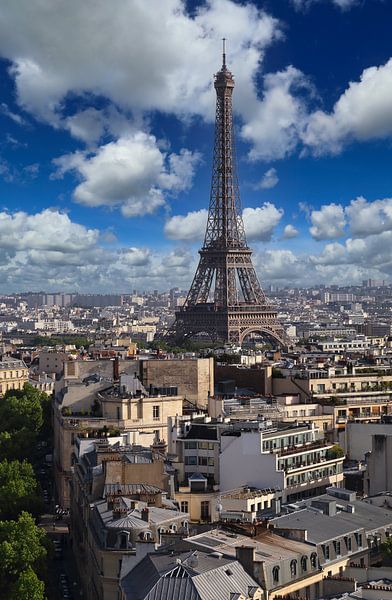 Eiffeltoren in Parijs van Jan Kranendonk