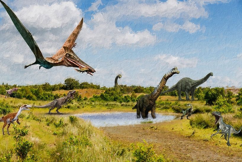 Jurassic World Soap Dunes (Burgh-Haamstede) by Art by Jeronimo