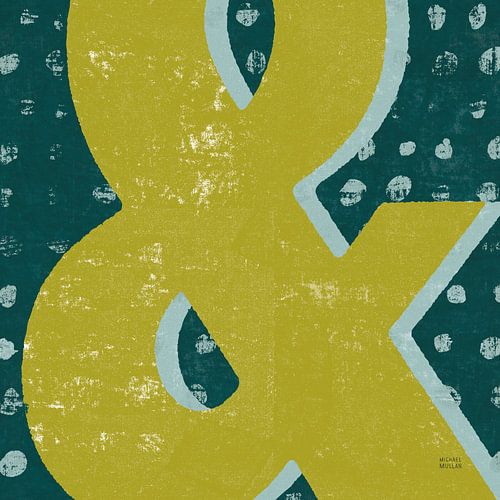 Punctuated Square II Retro, Michael Mullan