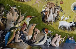 Jeroen Bosch. Tuin der Lusten - detail, 1490