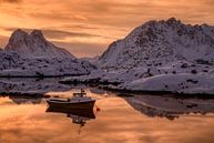 Boot in fjord van Wojciech Kruczynski thumbnail