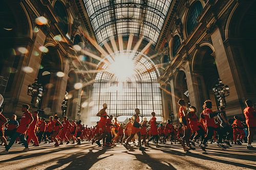 sport en dans wedstrijd