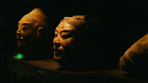 Faces from the Terracotta Army