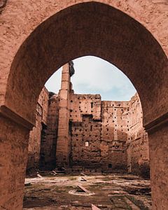 Ruines d'un palais à Marrakech sur Dayenne van Peperstraten