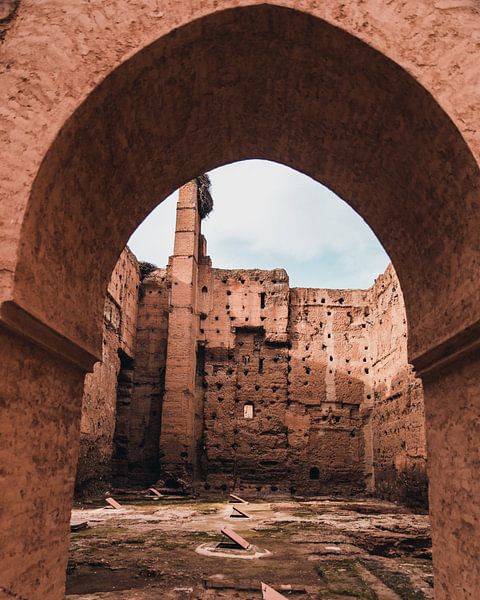 Ruines d'un palais à Marrakech par Dayenne van Peperstraten