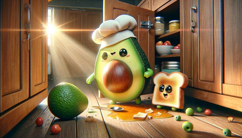 Morgensonne im Küchenchaos von artefacti