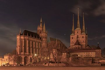 Kathedraal in Erfurt van Marcel Hirsch