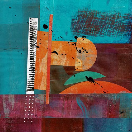 Het chaotische monteur- collage