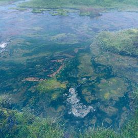Dampend water in Landmannalaugar by Frans Rutten