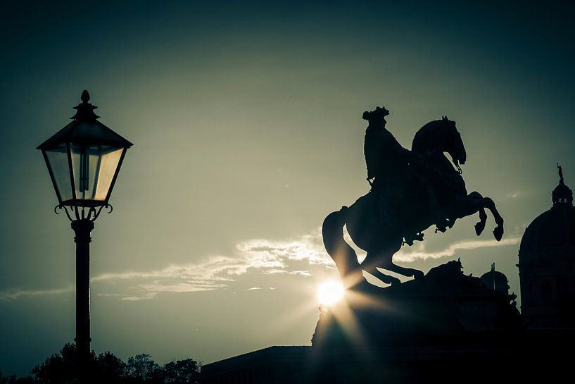 Paarden standbeeld van Tycho Müller