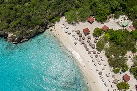 Curacao - Drone shot of Grote Knip by Keesnan Dogger Fotografie