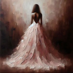 Femme en rose