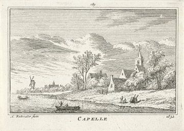 Abraham Rademaker, Ansicht von Capelle aan den IJssel, 1632