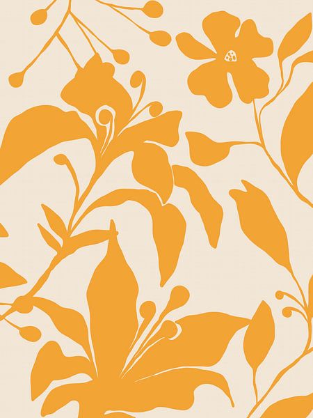 Yellow Flowers by Treechild