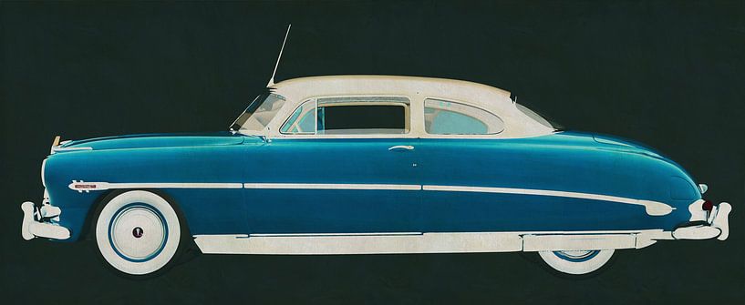 Hudson Hornet Coupe 1953 by Jan Keteleer (JanKé): A Journey Beyond the Canvas