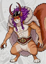 Ratatoskr  loki by Rodiguez kenter