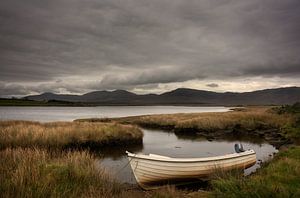 Boating on an Irish coast