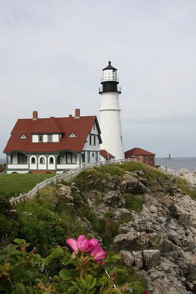 Historic Cape Elizabeth Lighthouse - Historic Cape Elizabeth Lighthouse by Christiane Schulze