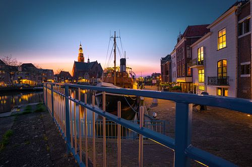 Maassluis by night
