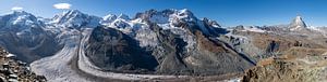Panoramisch uitzicht vanaf de Gornergrat