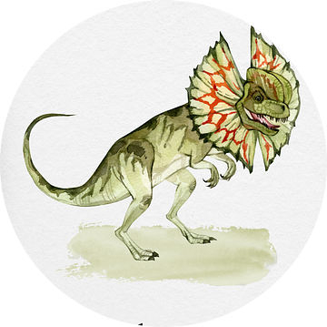 Dilophosaurus van Gal Design